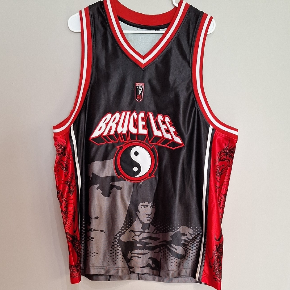Bruce Lee Graphic Basketball Jersey